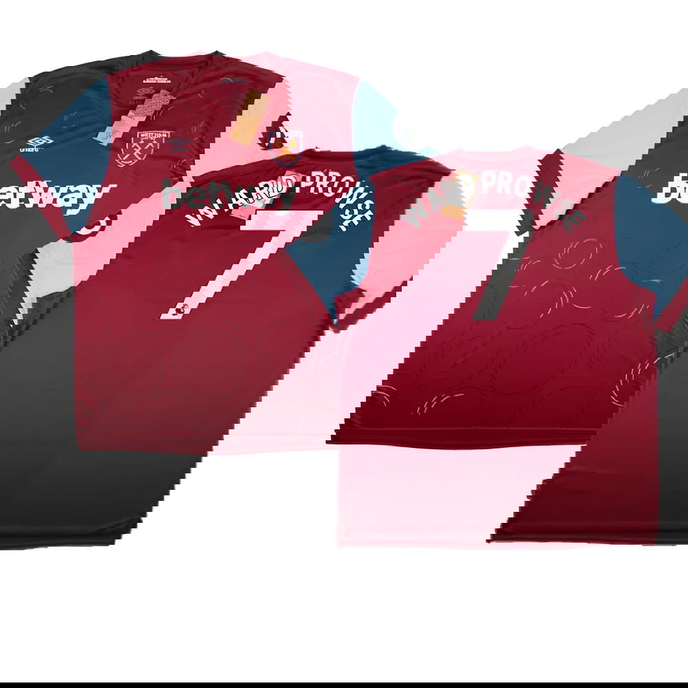 2023-2024 West Ham United Home Shirt (Ward Prowse 7)