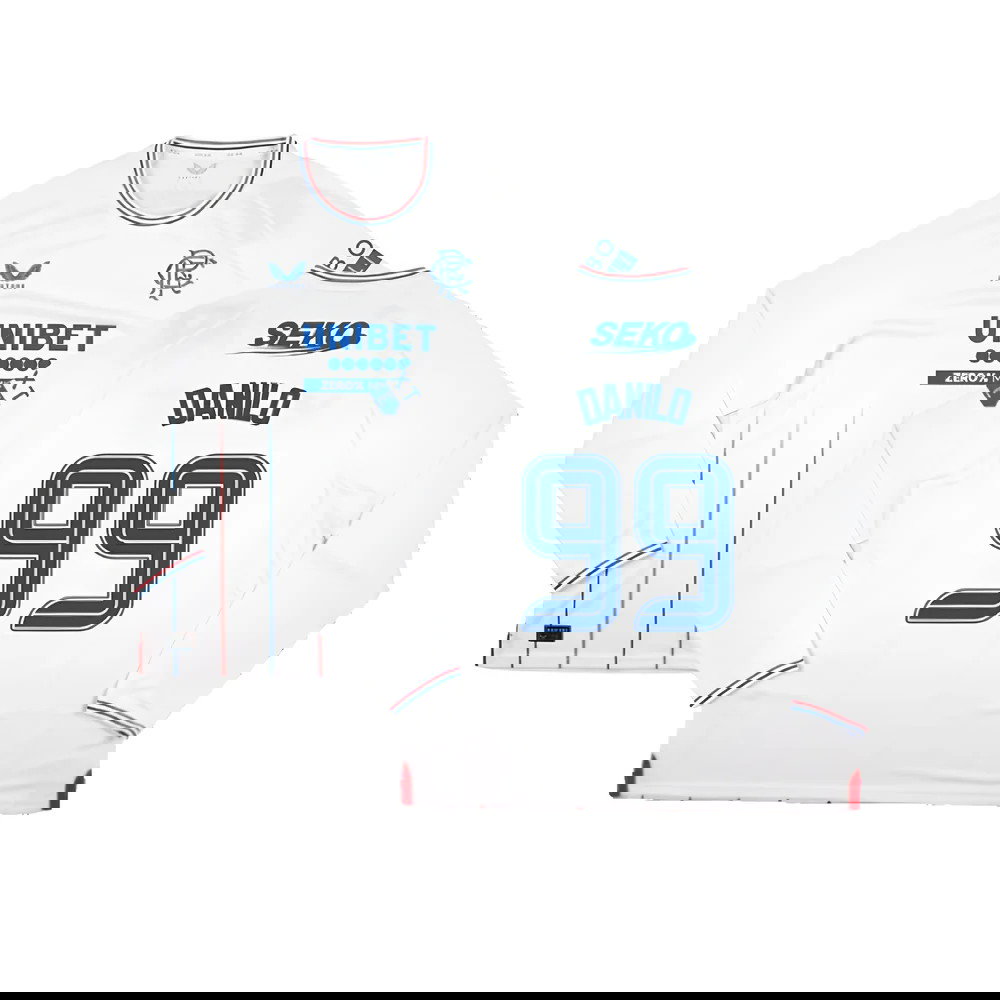 2023-2024 Rangers Long Sleeve Away Shirt (Danilo 99)