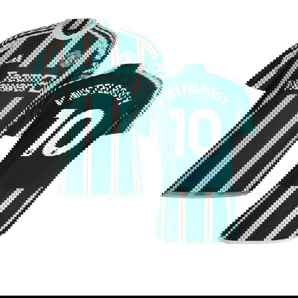 2023-2024 Man Utd Authentic Away Shirt (V Nistelrooy 10)
