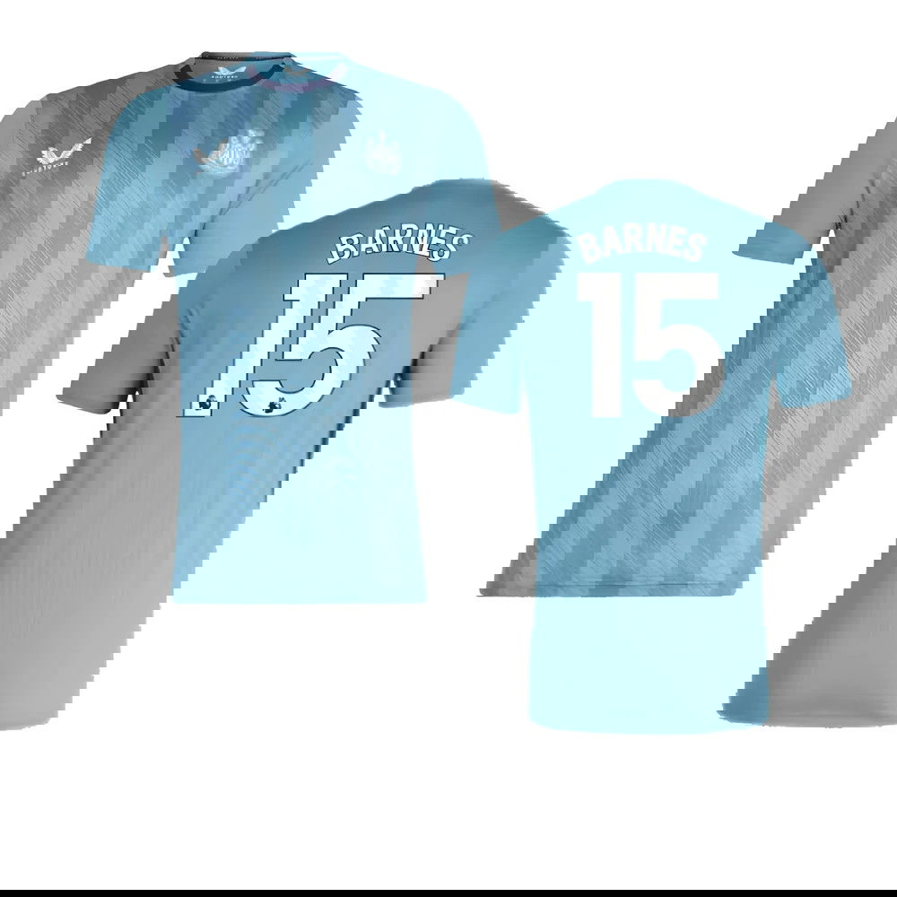 2023-2024 Newcastle Players Training Short Sleeve Tee (Bluestone) (Barnes 15)