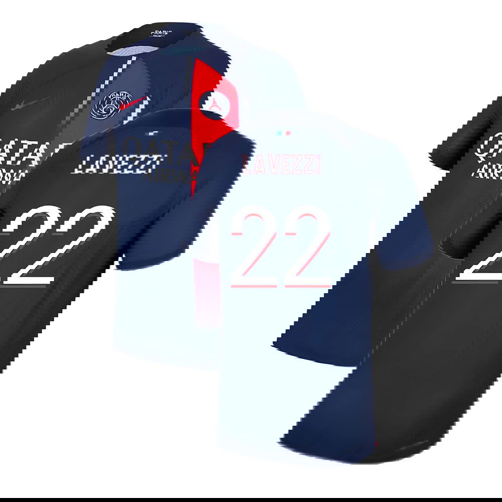 2023-2024 PSG Home Shirt (Lavezzi 22)