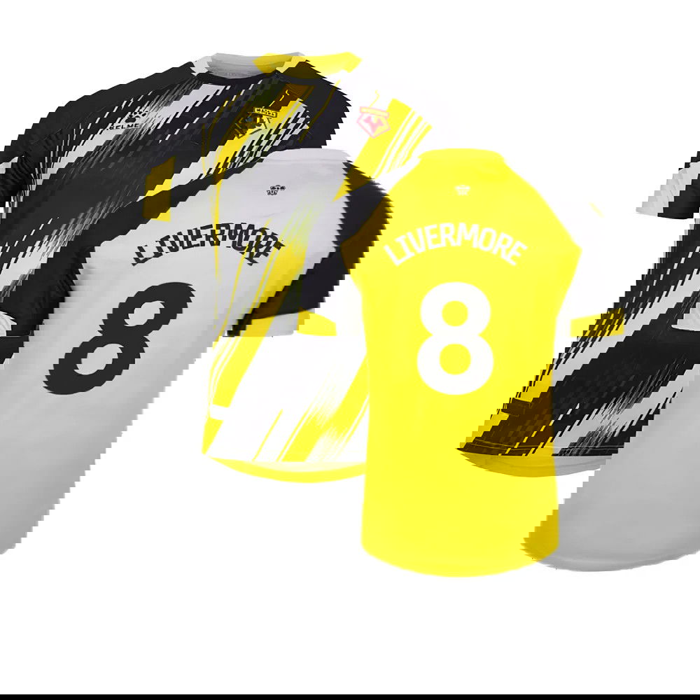 2023-2024 Watford Home Shirt (no sponsor) (Livermore 8)