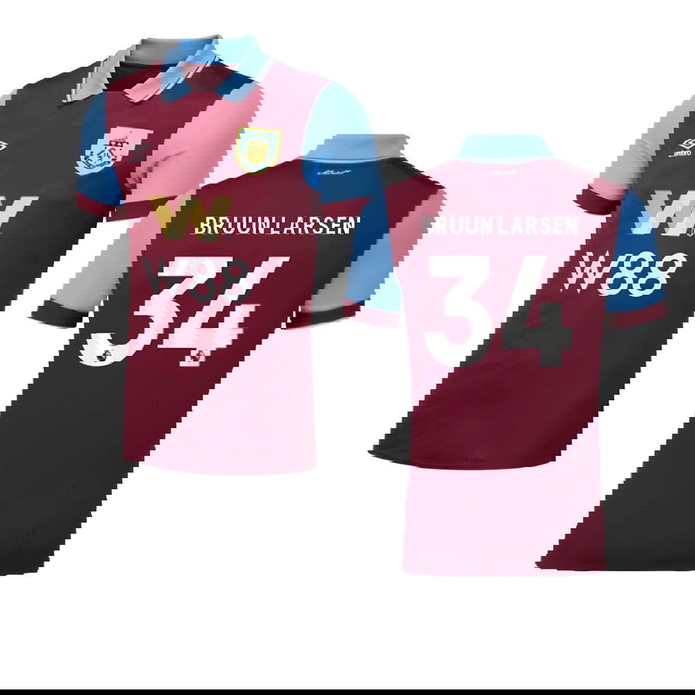 2023-2024 Burnley Home Shirt (Bruun Larsen 34)