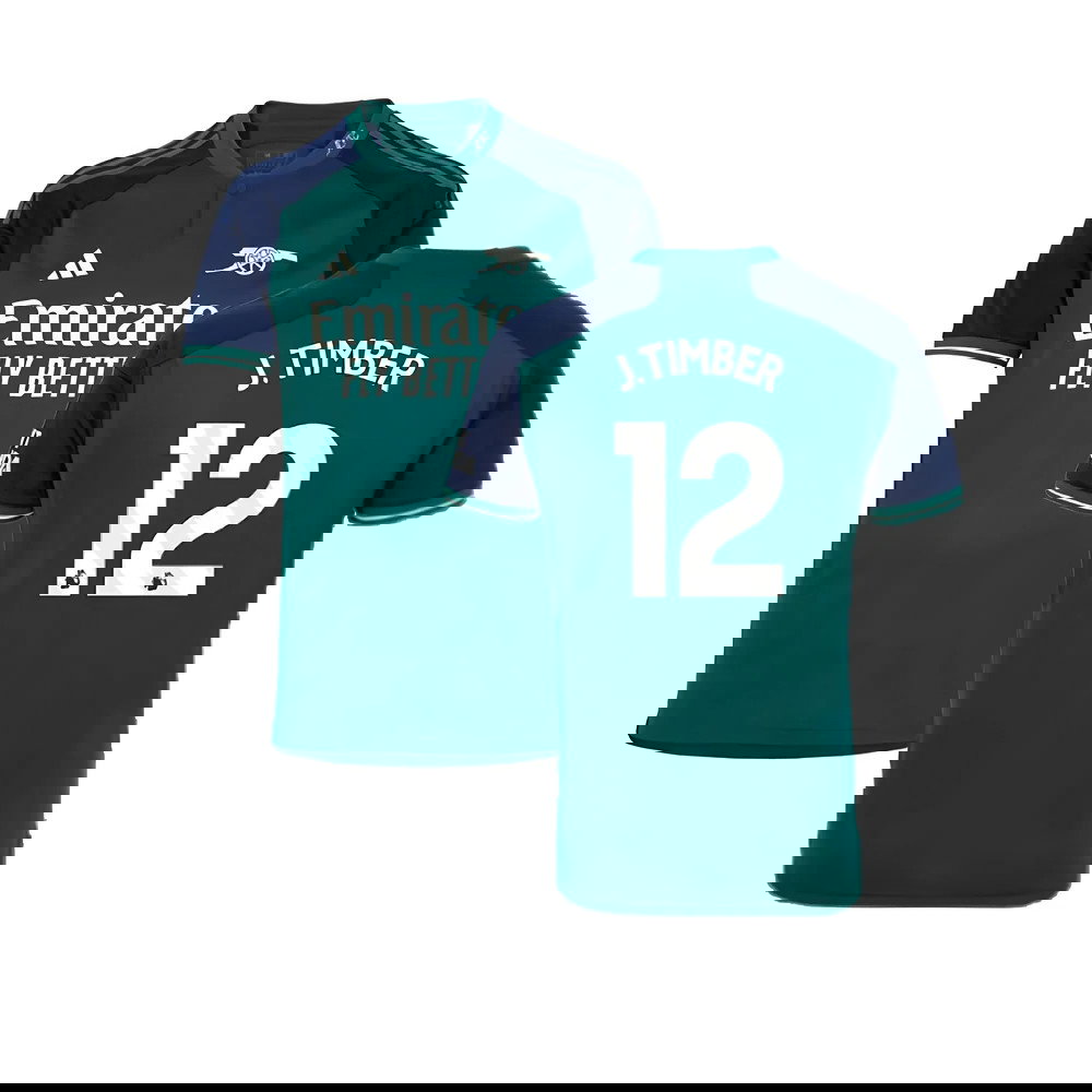 2023-2024 Arsenal Third Shirt (J.Timber 12)