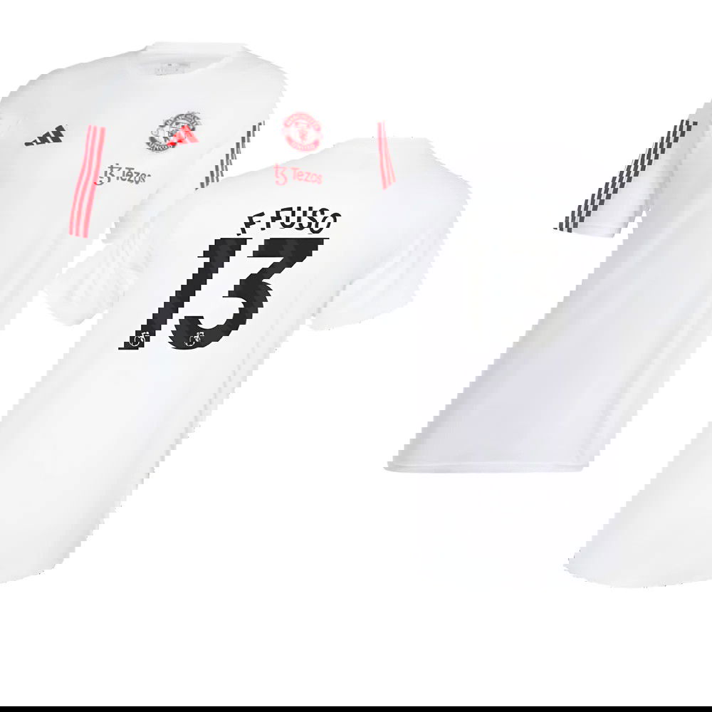 2023-2024 Man Utd Training Tee (White) (F Fuso 13)
