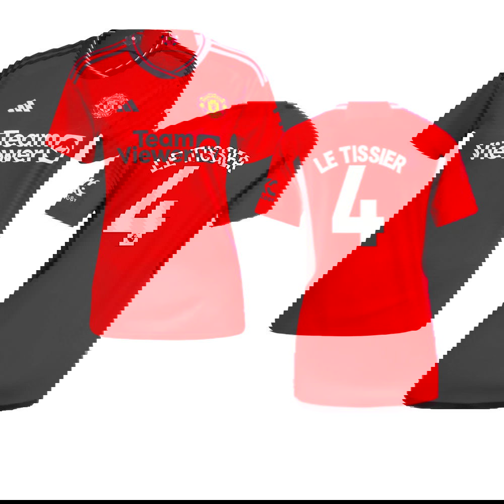 2023-2024 Man Utd Home Shirt (Ladies) (Le Tissier 4)