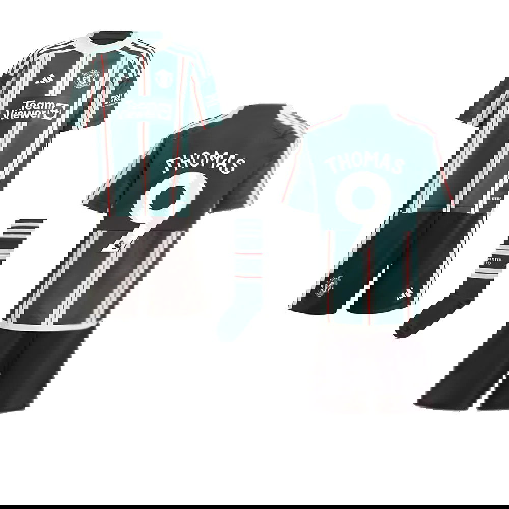 2023-2024 Man Utd Away Mini Kit (Thomas 9)