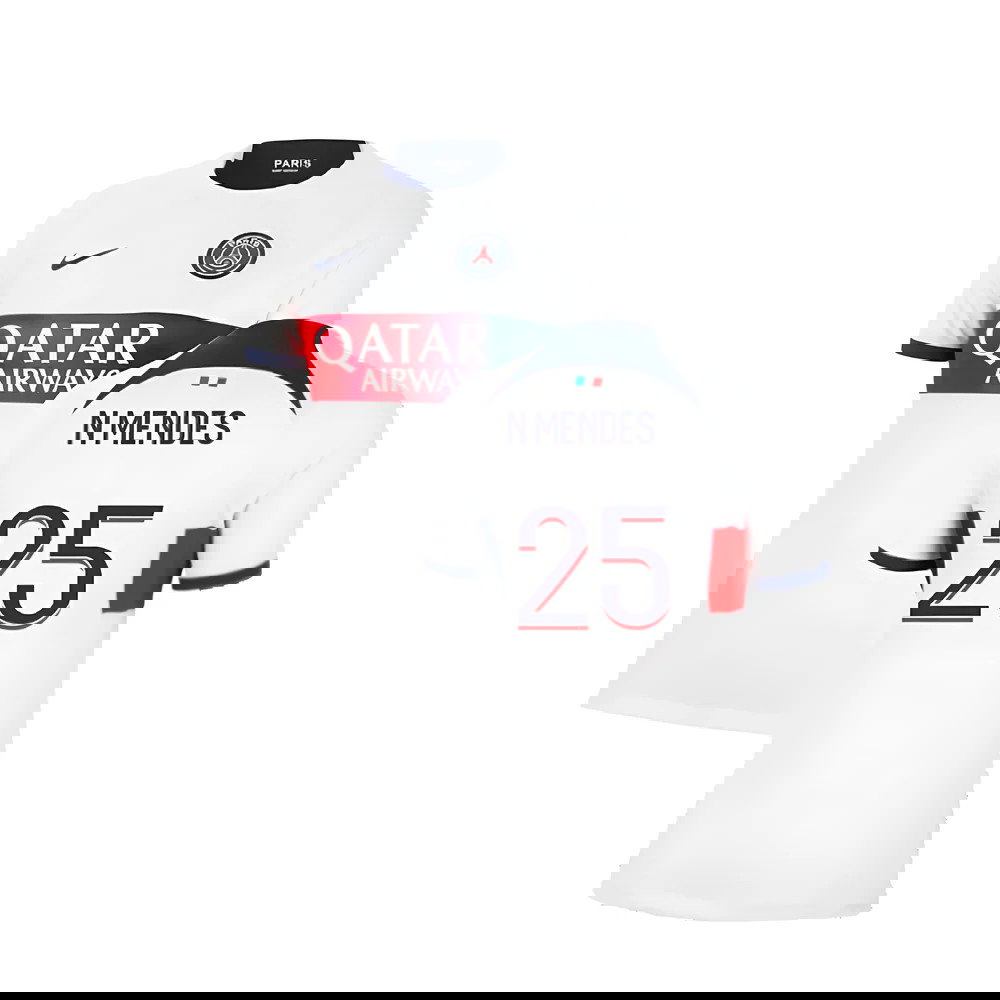 2023-2024 PSG Away Shirt (Womens) (N Mendes 25)
