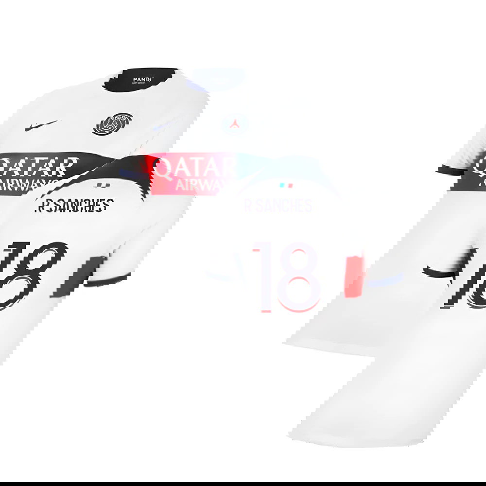 2023-2024 PSG Away Shirt (Womens) (R Sanches 18)
