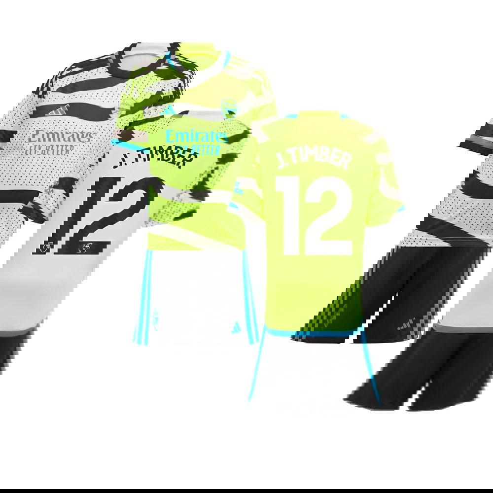 2023-2024 Arsenal Away Mini Kit (J.Timber 12)