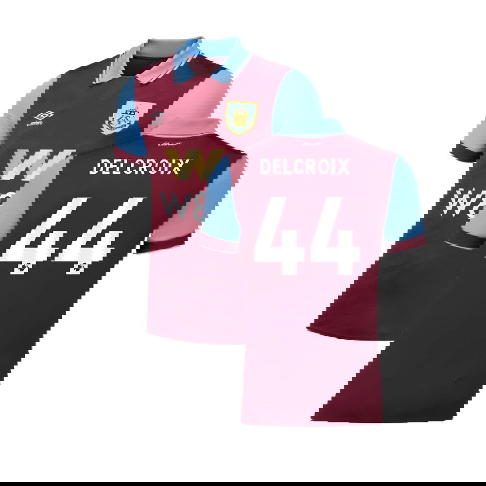 2023-2024 Burnley Home Shirt (Delcroix 44)