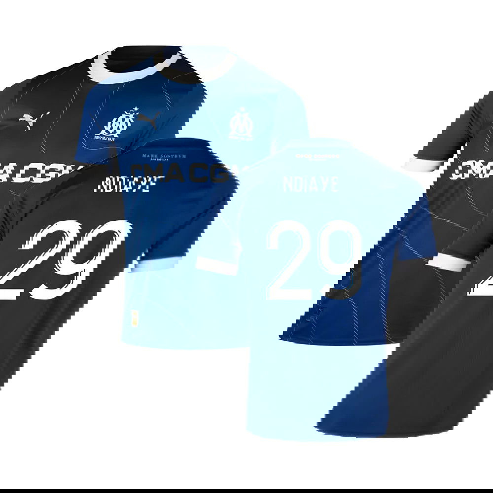 2023-2024 Marseille Away Shirt (Kids) (Ndiaye 29)