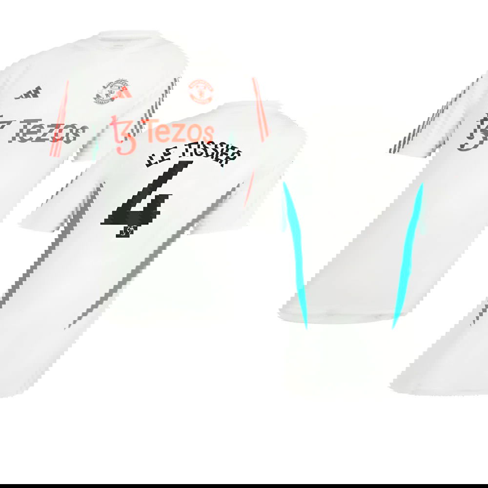 2023-2024 Man Utd Training Jersey (White) (Le Tissier 4)