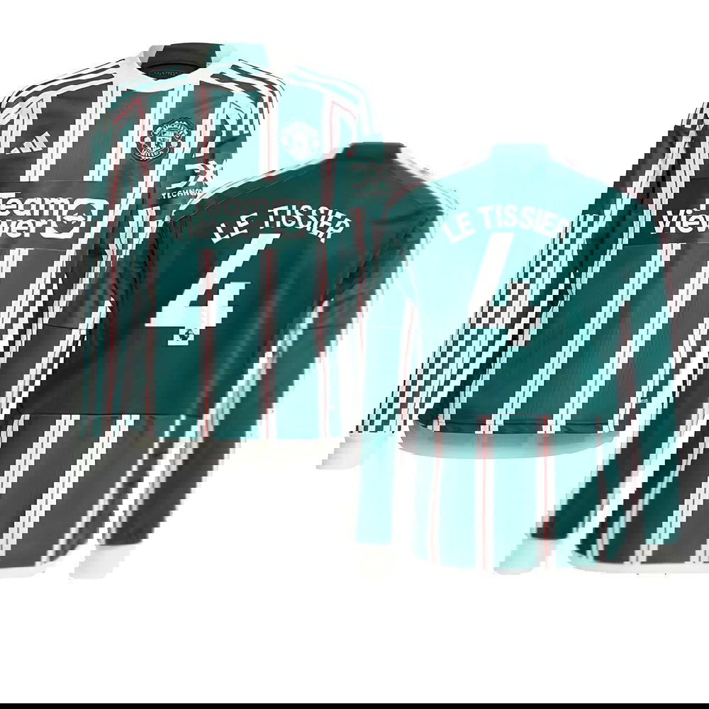 2023-2024 Man Utd Away Long Sleeve Shirt (Kids) (Le Tissier 4)