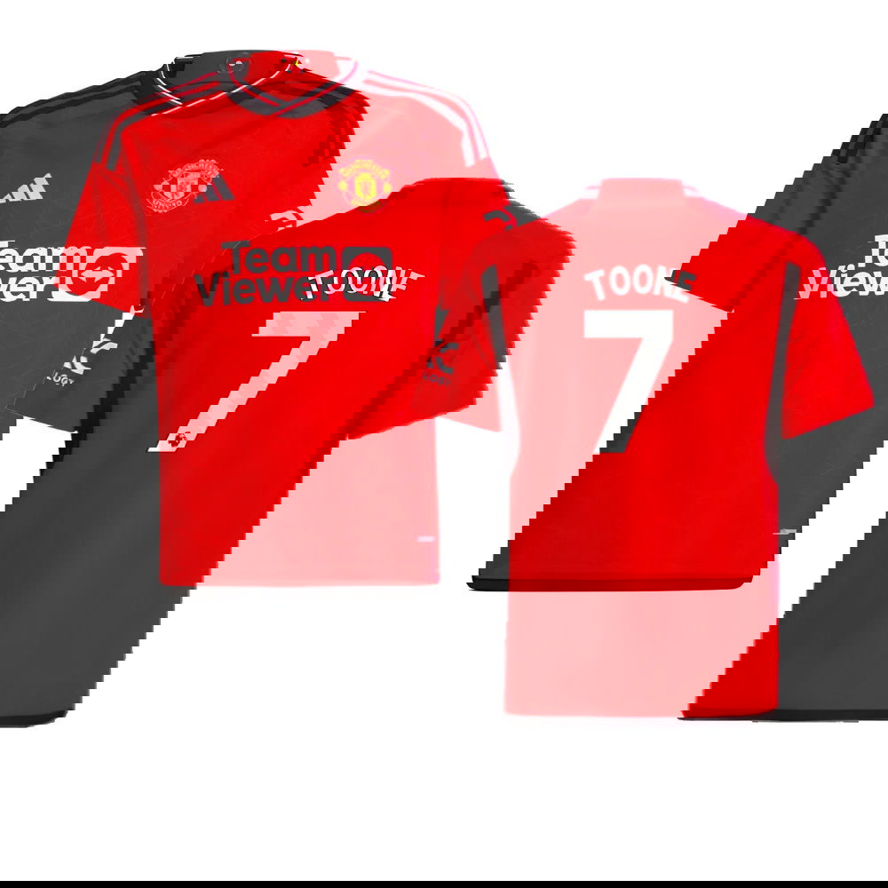 2023-2024 Man Utd Home Shirt (Kids) (Toone 7)