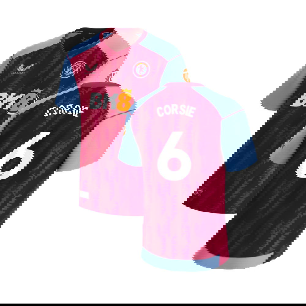 2023-2024 Aston Villa Home Shirt (Corsie 6)