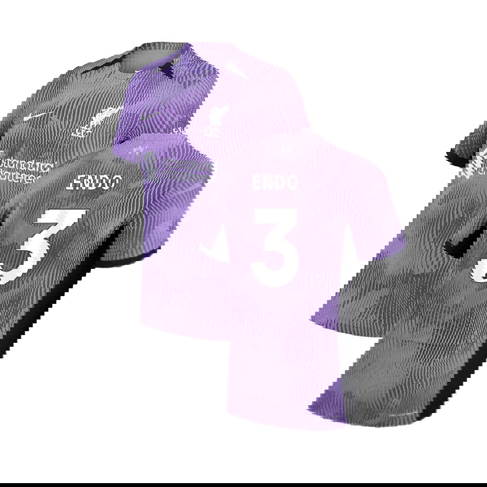 2023-2024 Liverpool Third Authentic Match Shirt (Endo 3)