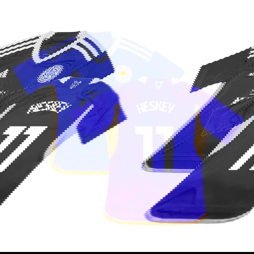 2023-2024 Leicester City Home Shirt (Kids) (Heskey 11)