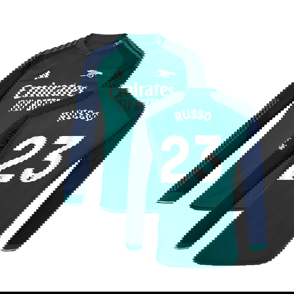 2023-2024 Arsenal Long Sleeve Third Shirt (Russo 23)