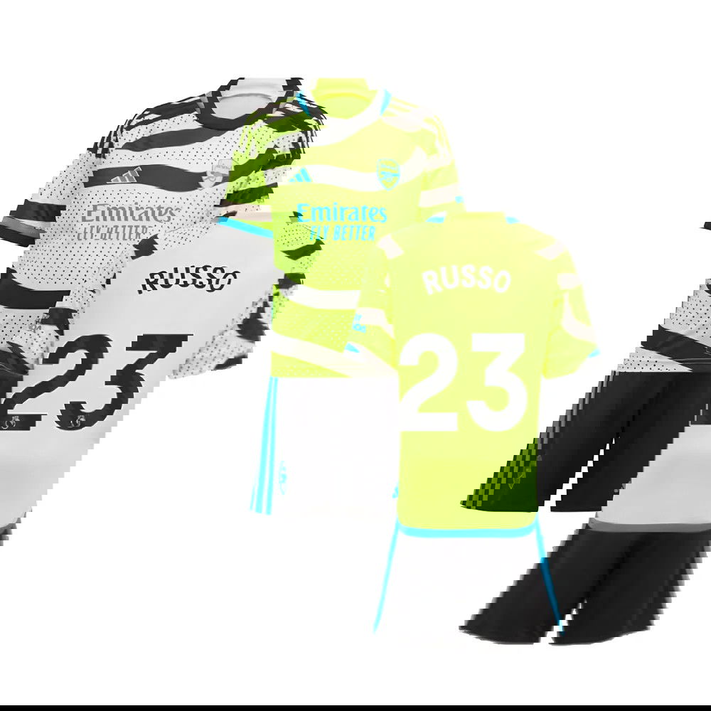 2023-2024 Arsenal Away Mini Kit (Russo 23)