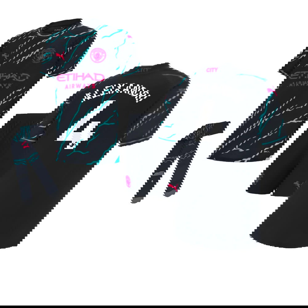 2023-2024 Man City Third Mini Kit (Aleixandri 4)