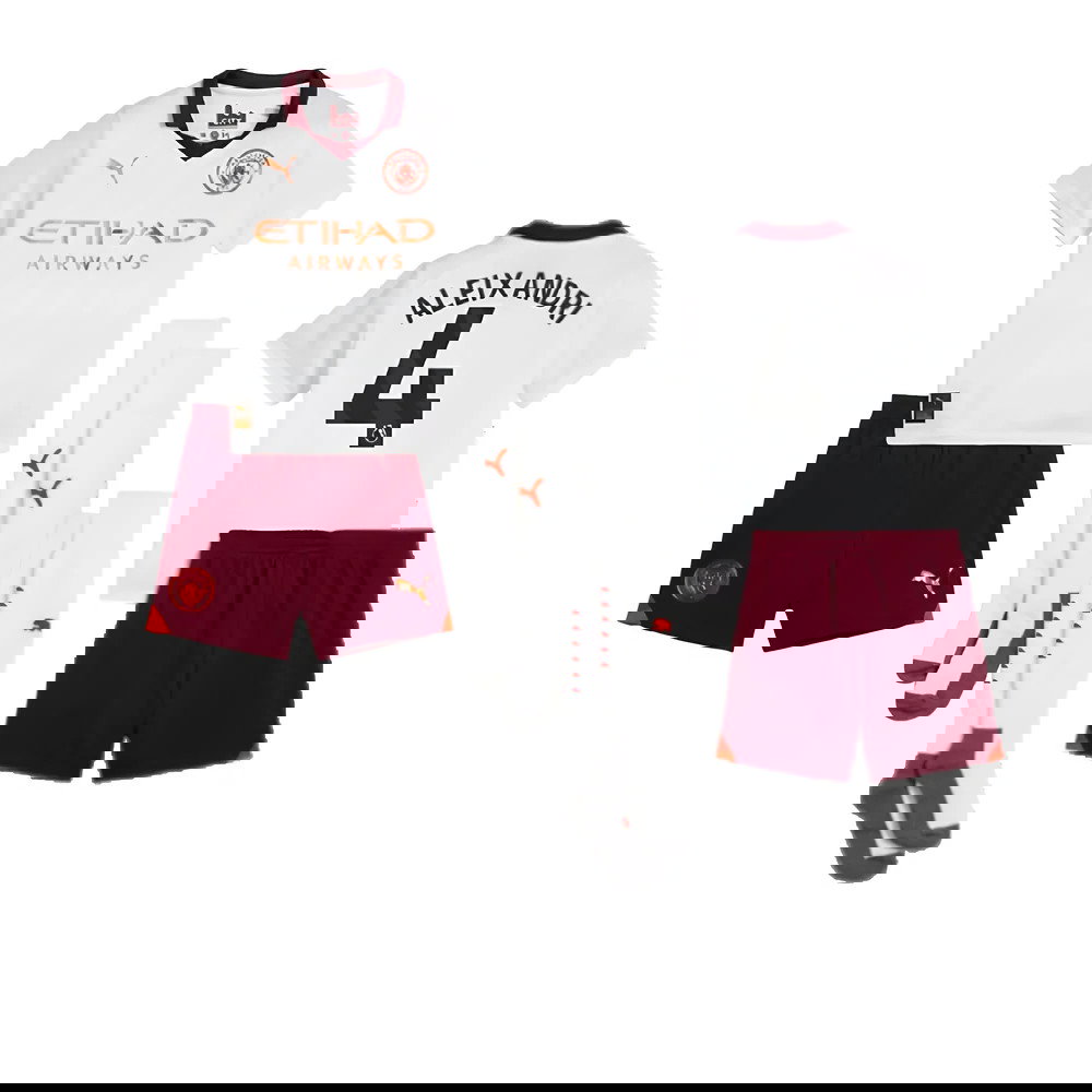 2023-2024 Man City Away Mini Kit (Aleixandri 4)