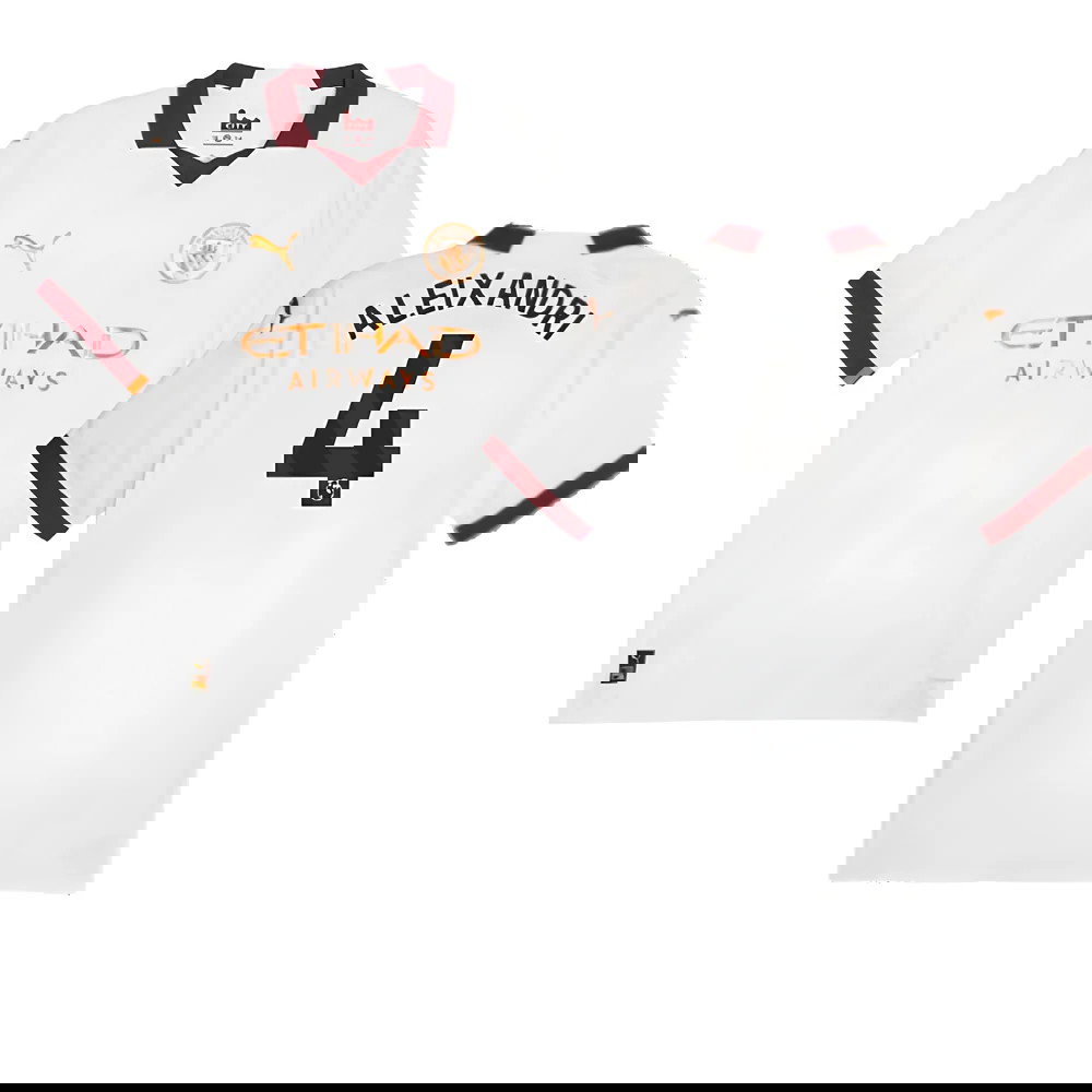 2023-2024 Man City Authentic Away Shirt (Aleixandri 4)