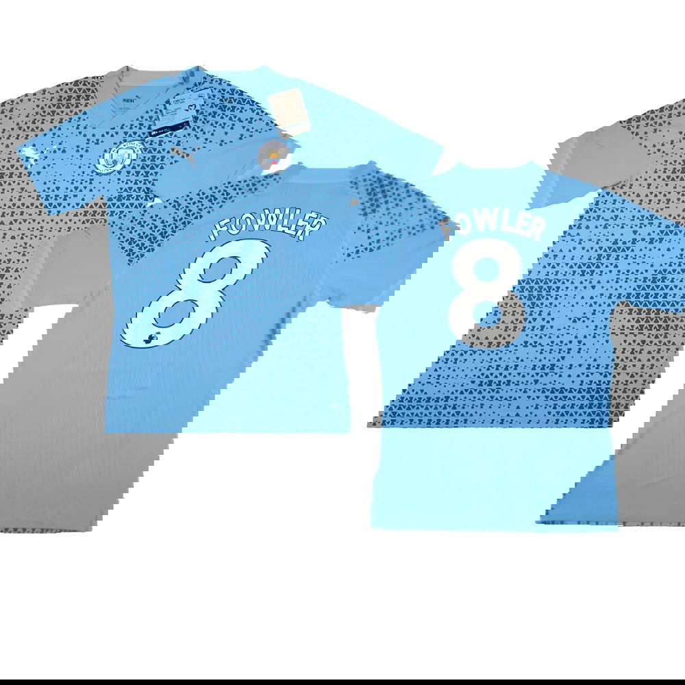 2023-2024 Man City Training Jersey Pro (Light Blue) (Fowler 8)