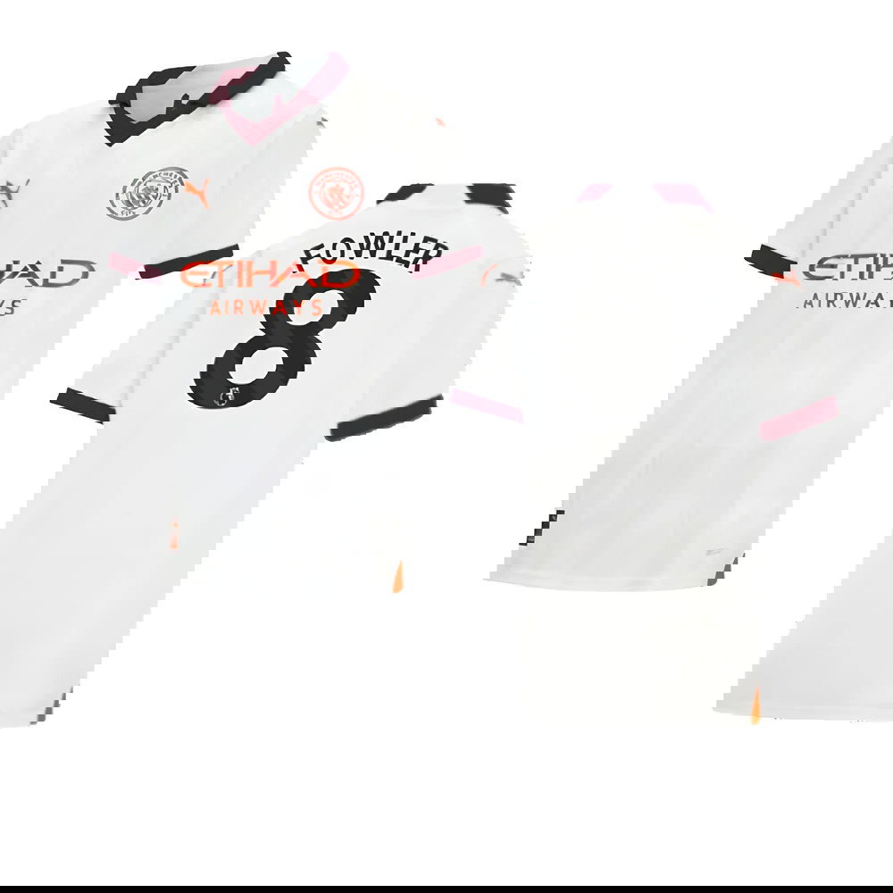 2023-2024 Man City Away Shirt (Kids) (Fowler 8)