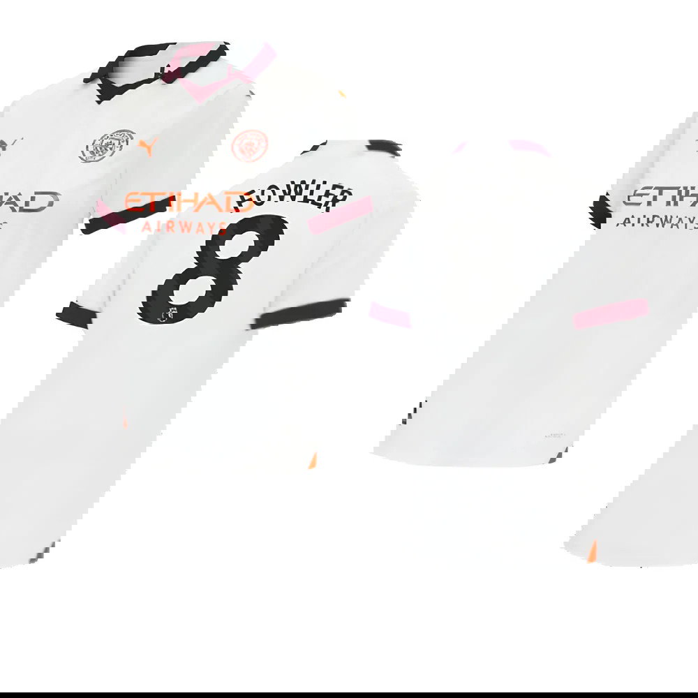 2023-2024 Man City Away Shirt (Ladies) (Fowler 8)