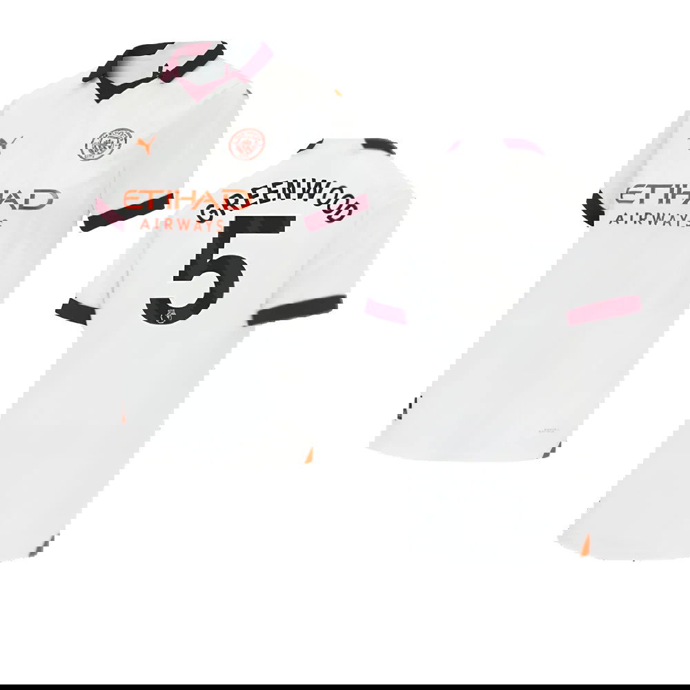 2023-2024 Man City Away Shirt (Ladies) (Greenwood 5)