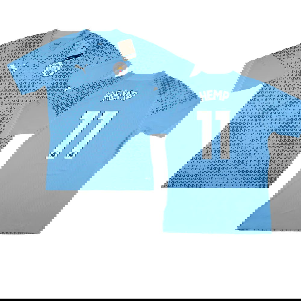 2023-2024 Man City Training Jersey Pro (Light Blue) (Hemp 11)