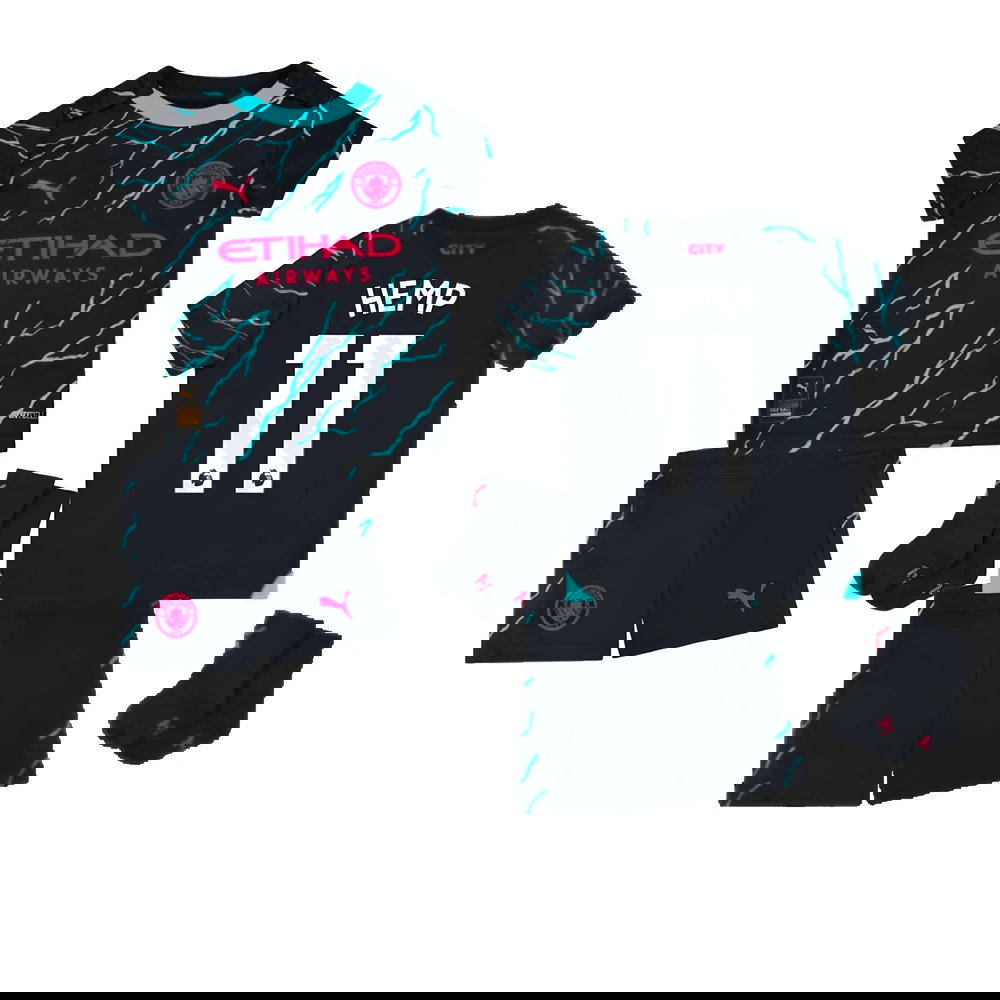 2023-2024 Man City Third Baby Kit (Hemp 11)