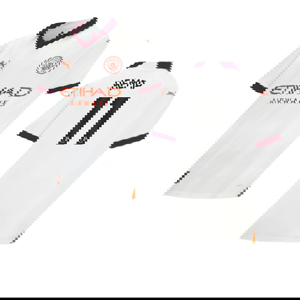 2023-2024 Man City Away Shirt (Kids) (Hemp 11)