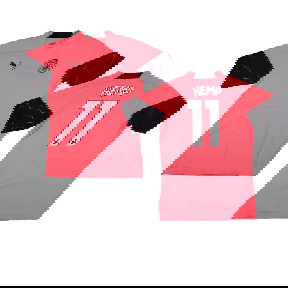 2023-2024 Man City Training Jersey Pro (Sunset Glow) (Hemp 11)