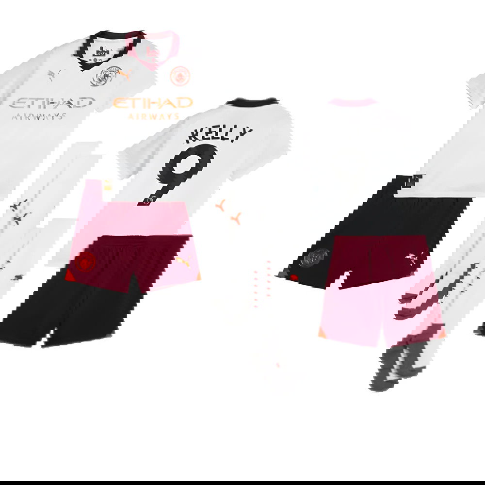 2023-2024 Man City Away Mini Kit (Kelly 9)