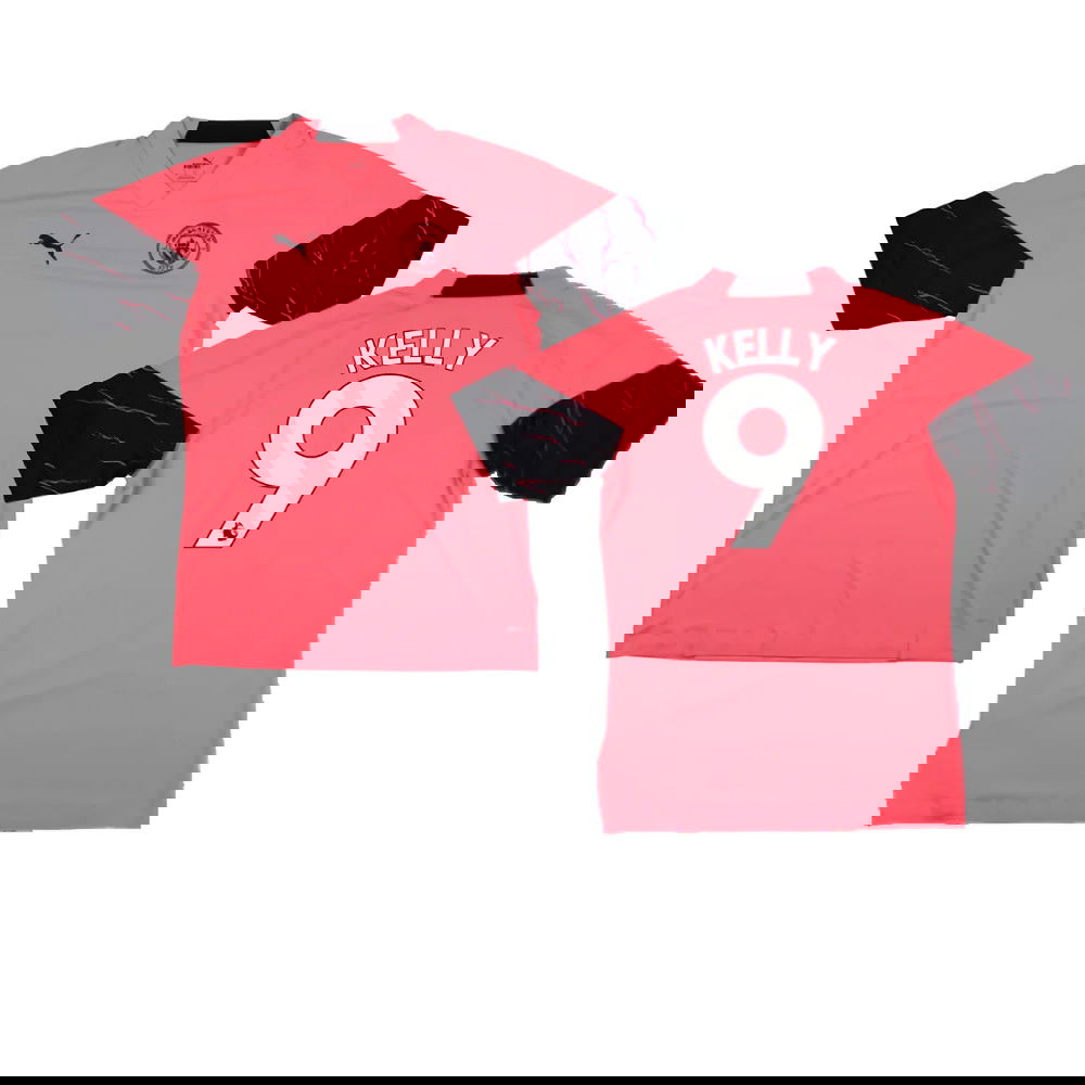 2023-2024 Man City Training Jersey Pro (Sunset Glow) (Kelly 9)
