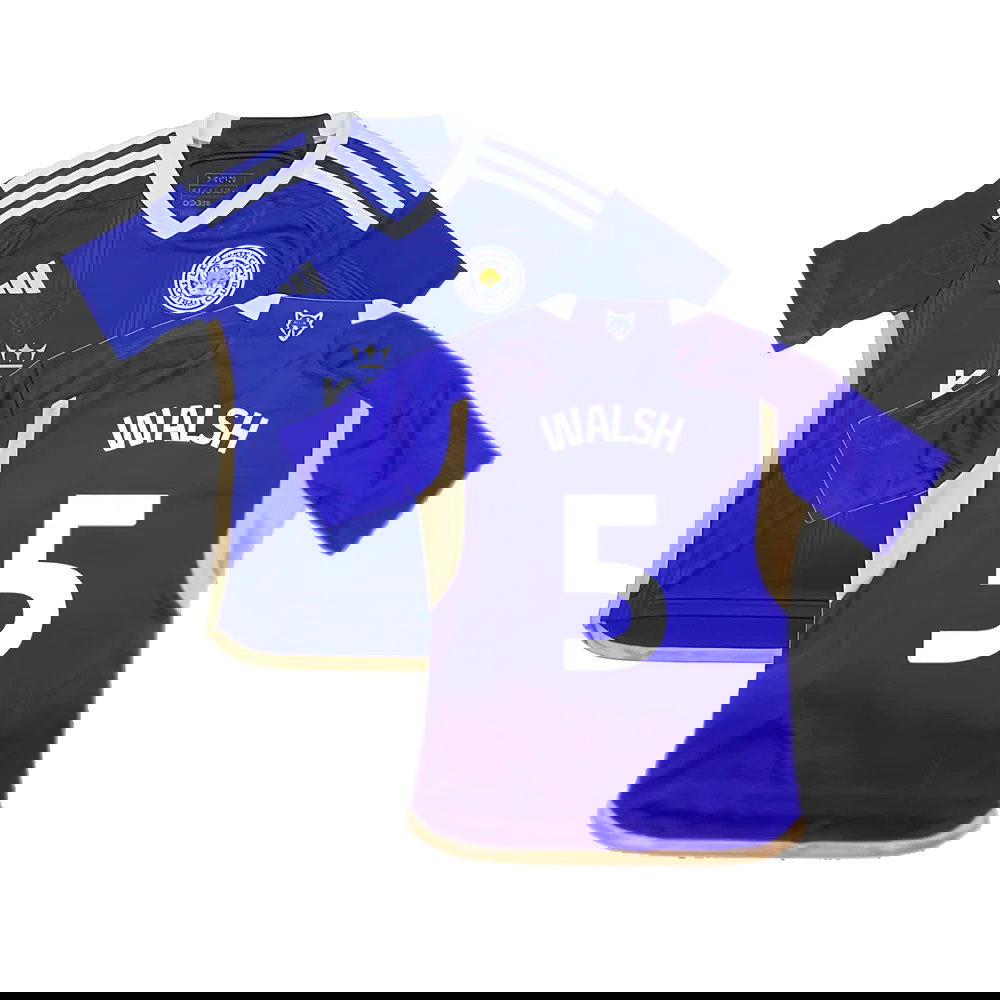 2023-2024 Leicester City Home Shirt (Kids) (Walsh 5)