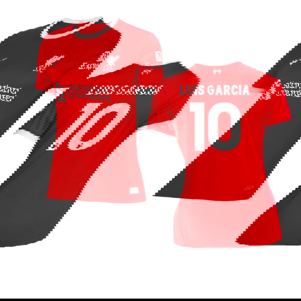 2023-2024 Liverpool Home Shirt (Ladies) (Luis Garcia 10)