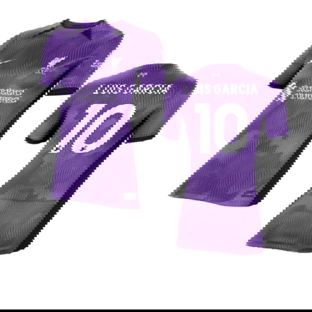 2023-2024 Liverpool Third Shirt (Womens) (Luis Garcia 10)