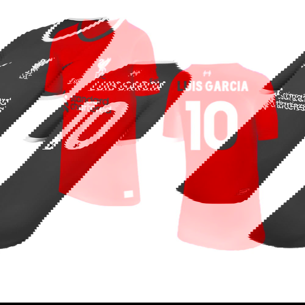 2023-2024 Liverpool Home Shirt (Kids) (Luis Garcia 10)