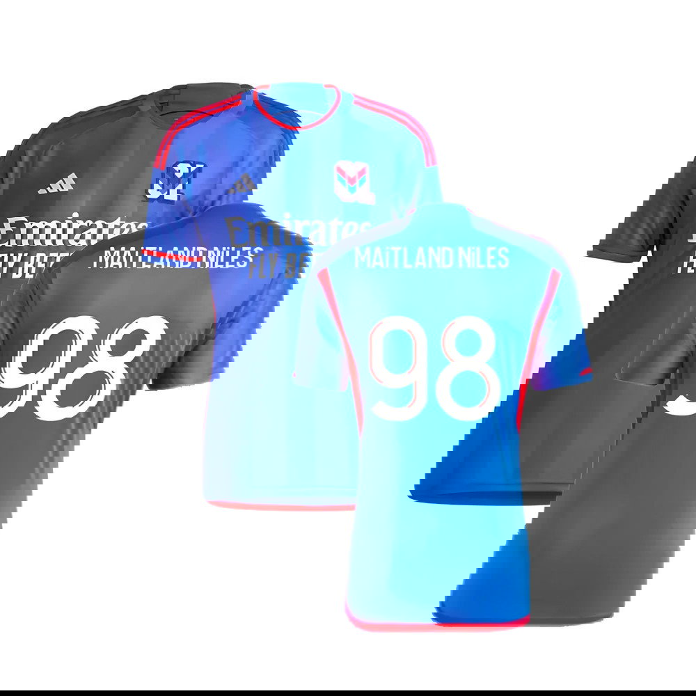 2023-2024 Olympique Lyon Away Shirt (Maitland Niles 98)