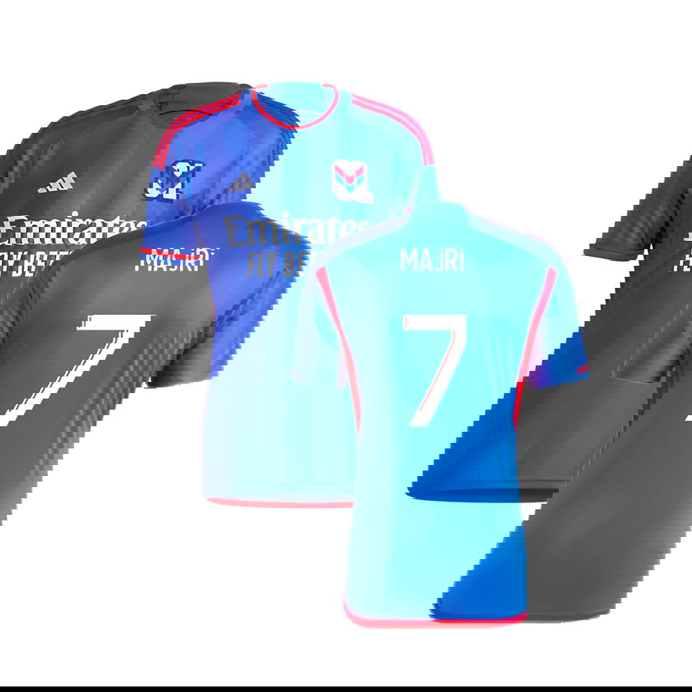 2023-2024 Olympique Lyon Away Shirt (Majri 7)