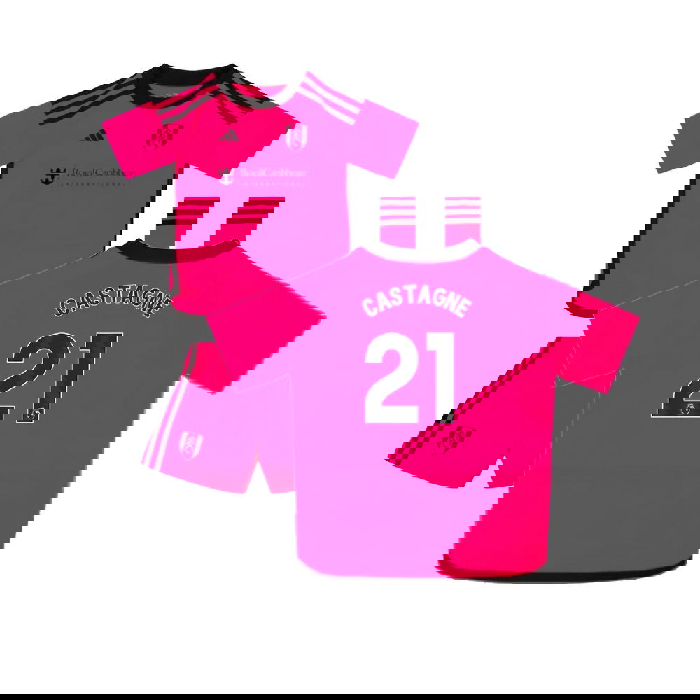 2023-2024 Fulham Away Little Boys Mini Kit (Castagne 21)