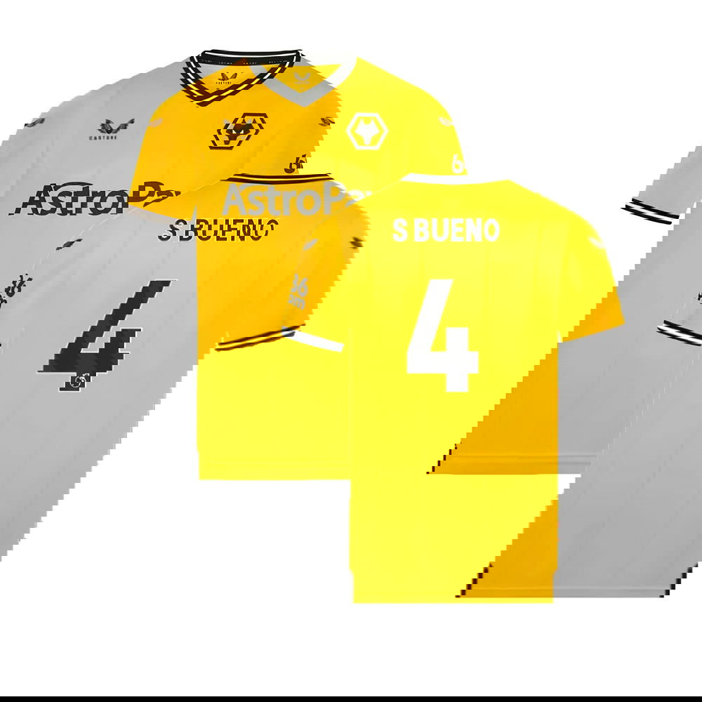 2023-2024 Wolves Home Shirt (S Bueno 4)