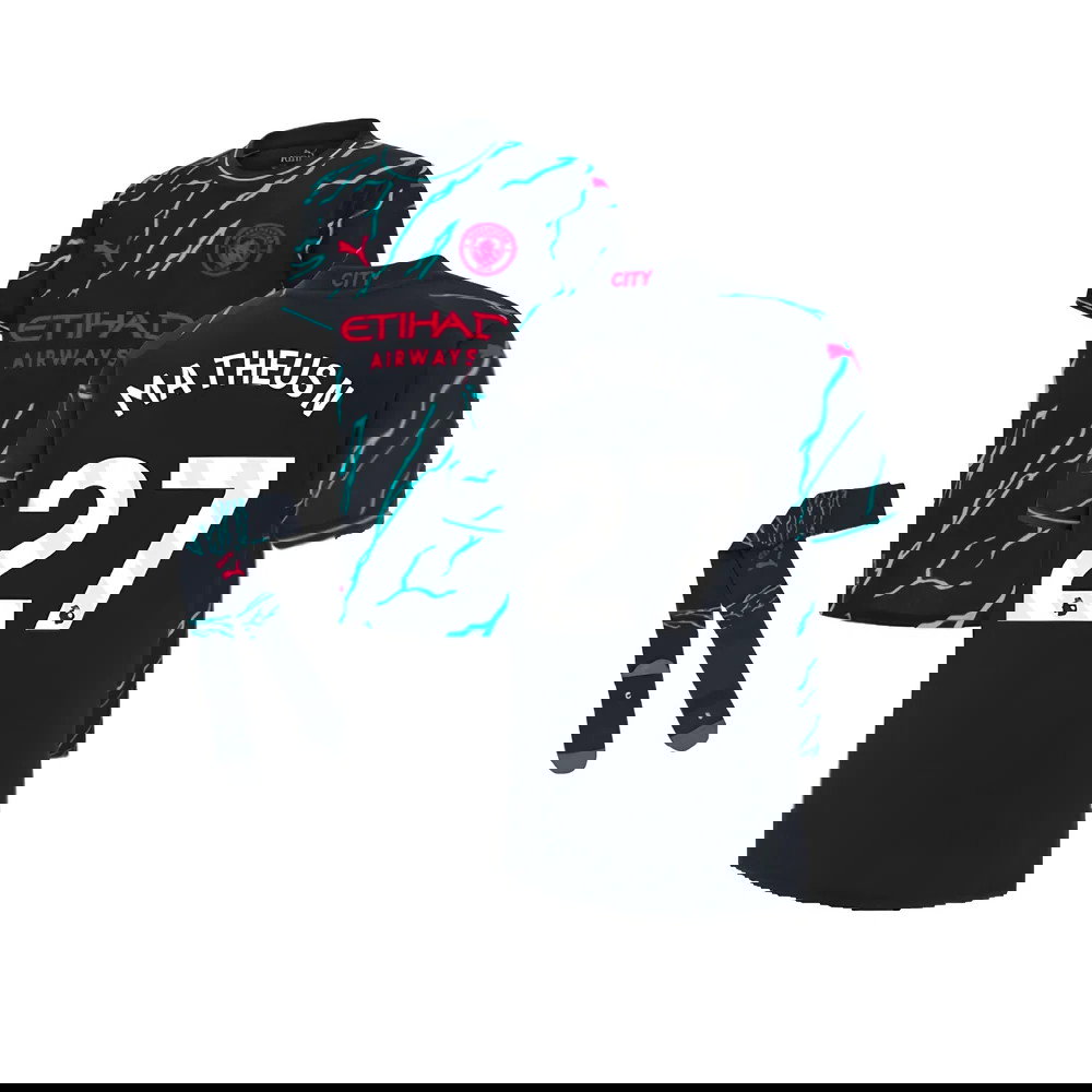 2023-2024 Man City Third Mini Kit (Matheus N 27)