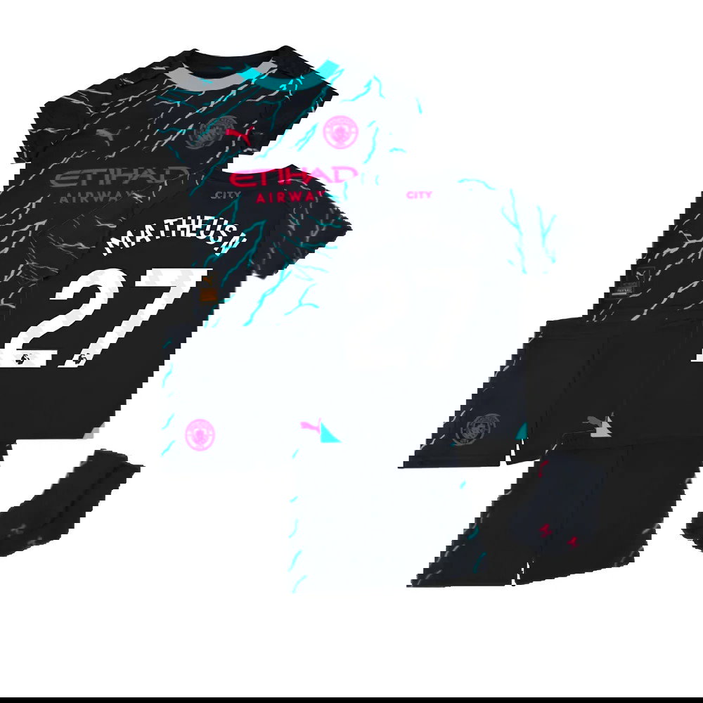 2023-2024 Man City Third Baby Kit (Matheus N 27)