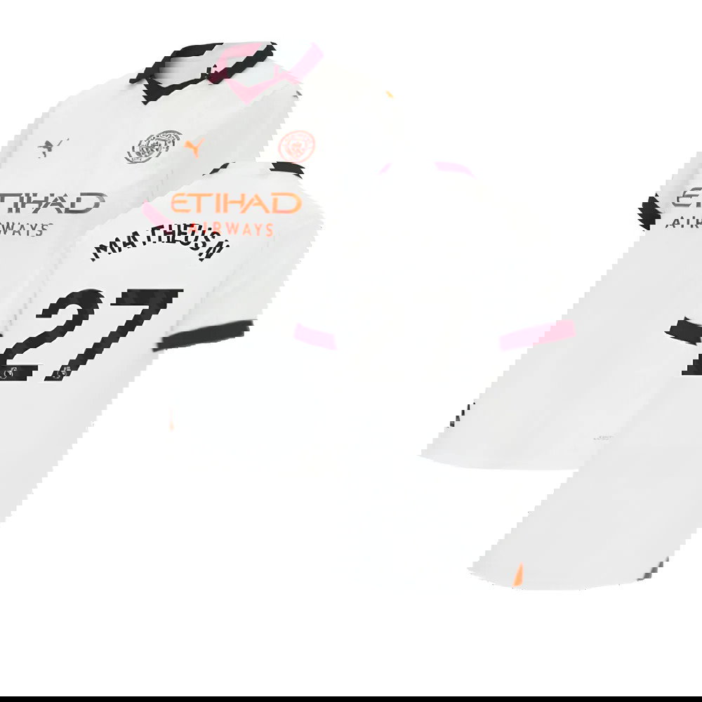 2023-2024 Man City Away Shirt (Ladies) (Matheus N 27)