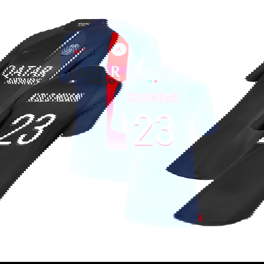 2023-2024 PSG Home Shirt (Ladies) (Kolo Muani 23)