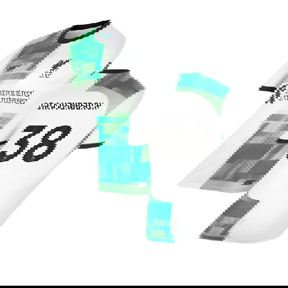 2023-2024 Liverpool Away Shirt (Gravenberch 38)